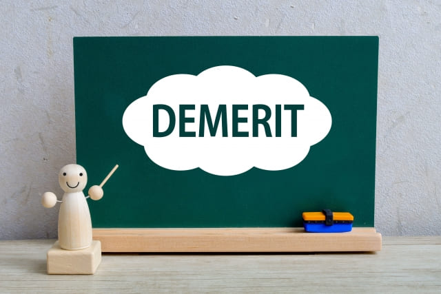 demerit